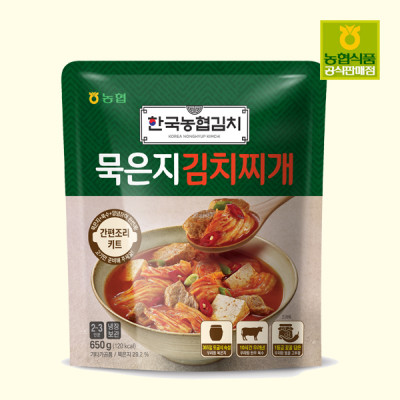 농협 한국농협김치 묵은지김치찌개 650g
